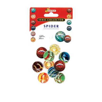 Lote de 10 gorras Araña (Serie Coleccionista)