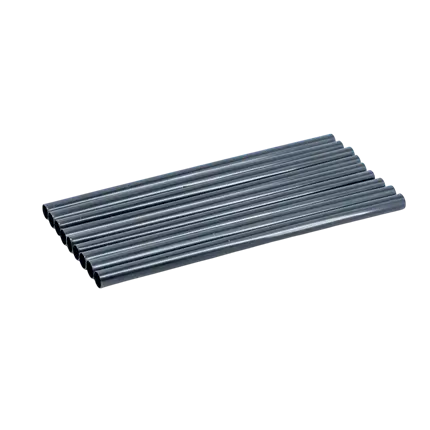 Caipi PP Pajita Reutilizable - Negra 15cm/ø8mm (SET DE 250)