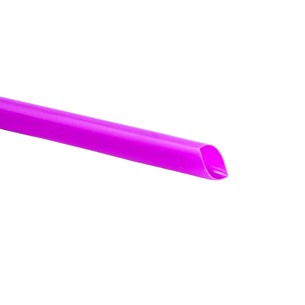 Pajita reutilizable de PP biselada para té de burbujas - Multicolor 20cm/ø12mm (SET DE 100)