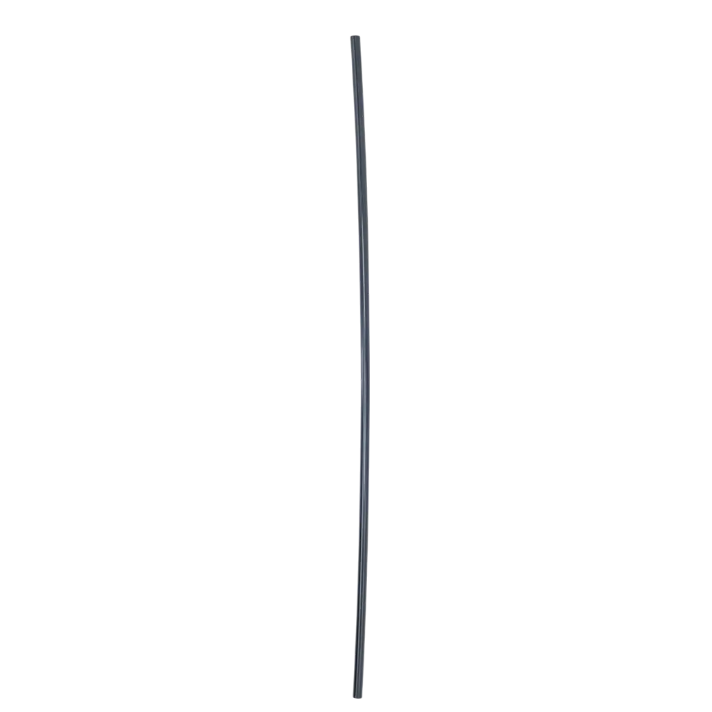 XXL Pajita Gigante Reutilizable PP - Negra 50cm/ø8mm (SET DE 500)