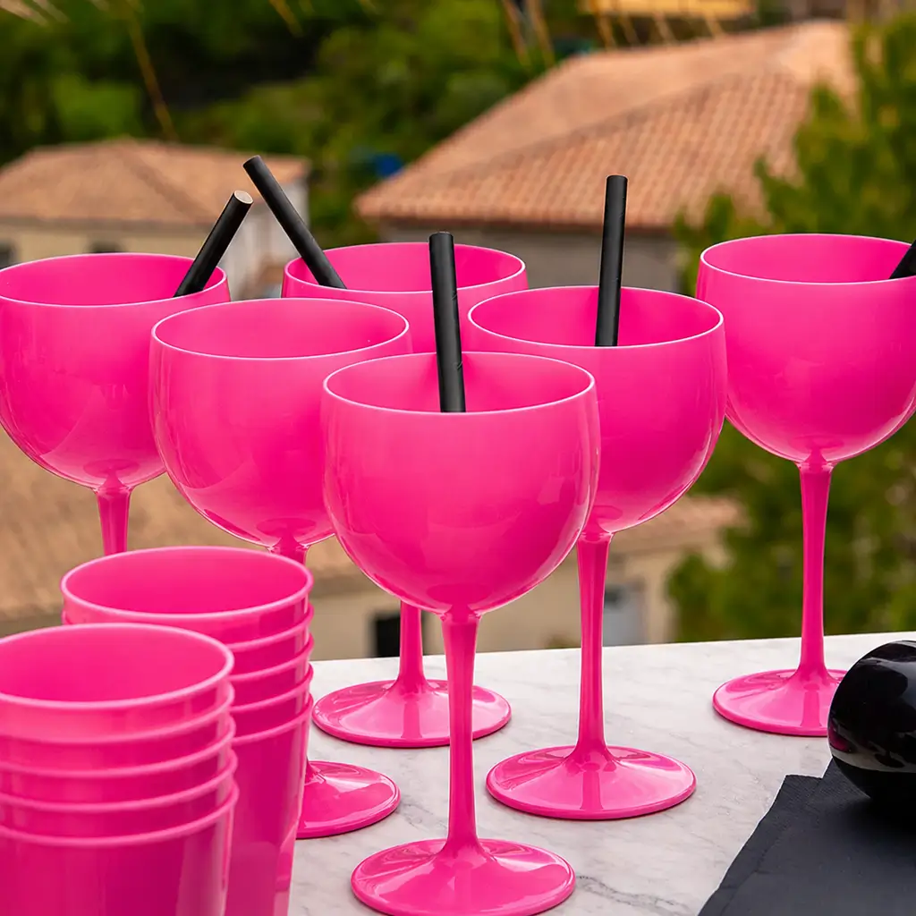 Vaso Piscine rosa 40cl