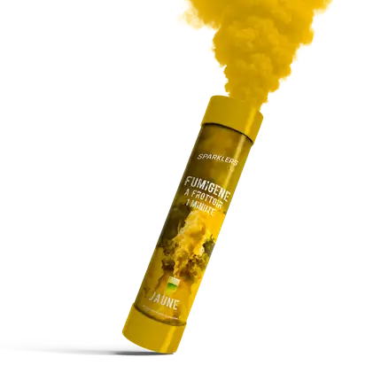 Humo manual 1 minuto amarillo