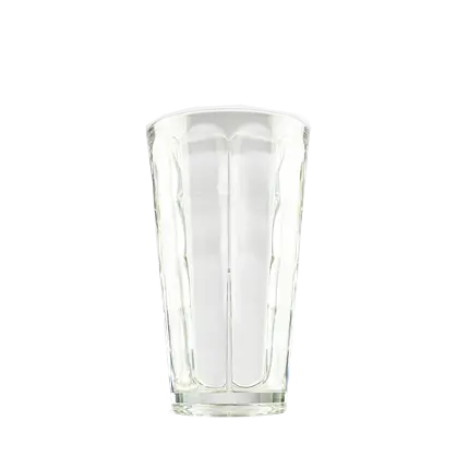 Vaso de cerveza, agua y cóctel irrompible Optic Square en Ecozen - 34 cl
