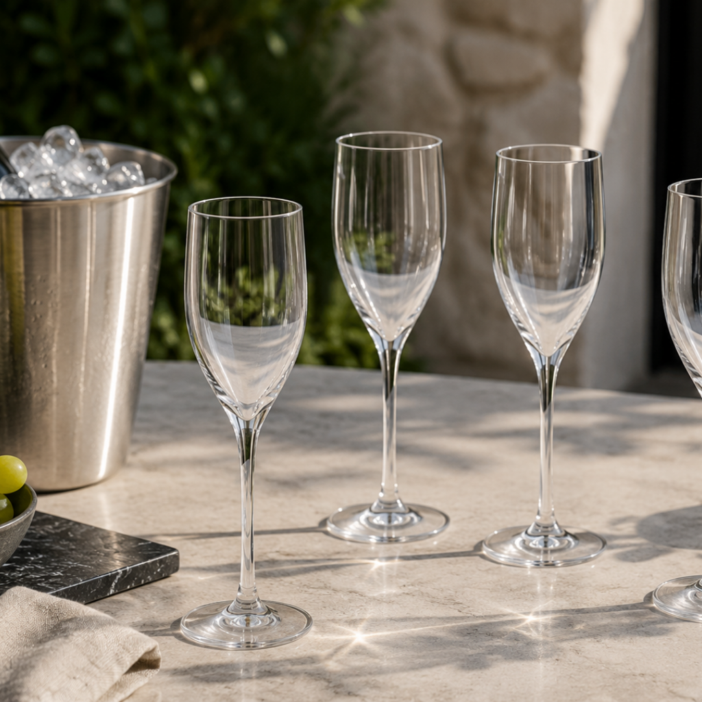 Copa de champán irrompible "Venus" en Ecozen - 17 cl
