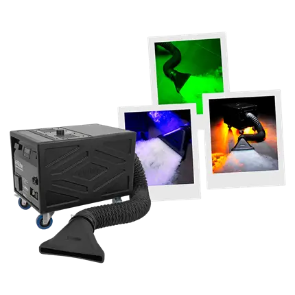 HeavyFog 3000-P - Máquina de niebla pesada de muy alto rendimiento con DMX