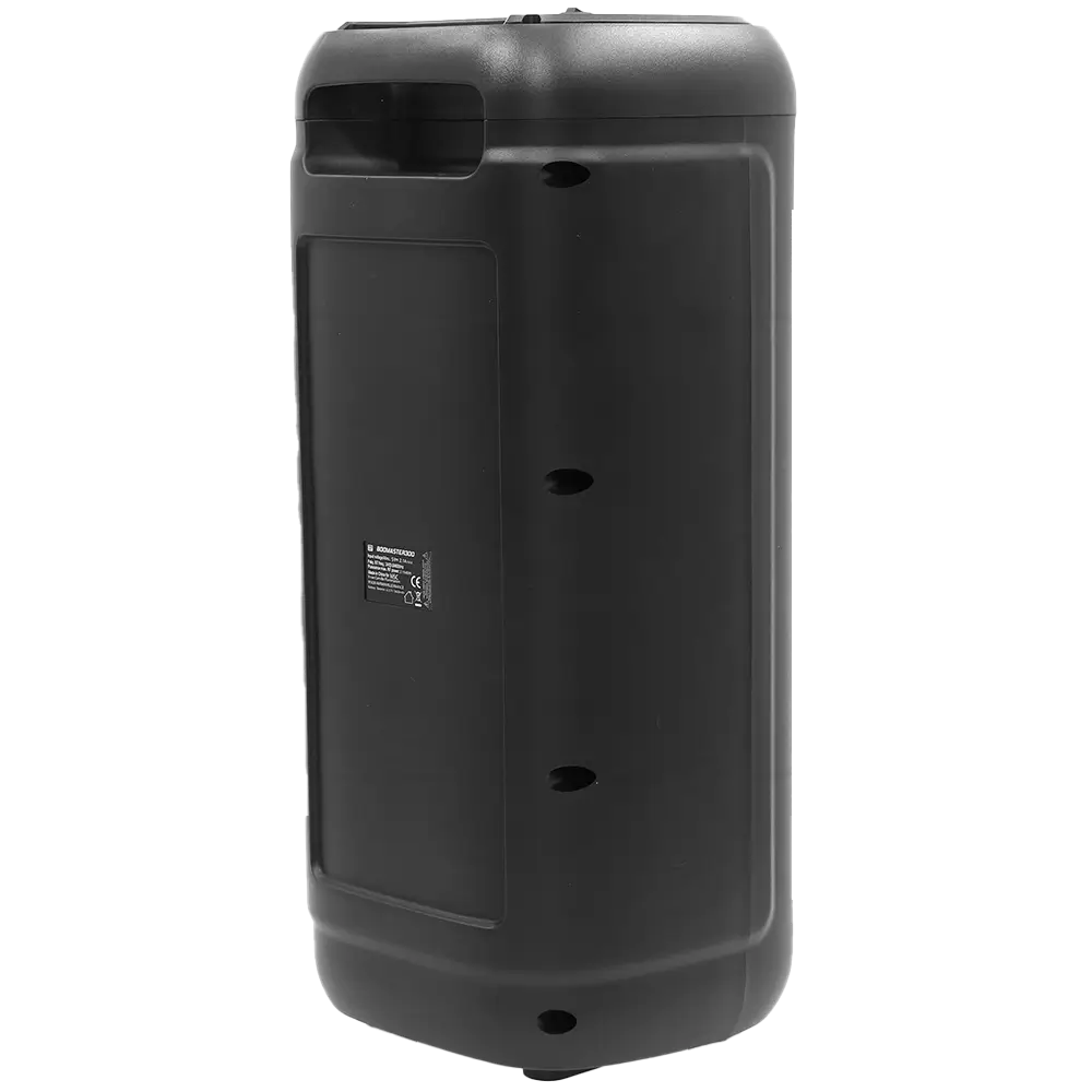 Altavoz portátil a pilas BOOMaster 300' - 250W con Bluetooth, LED