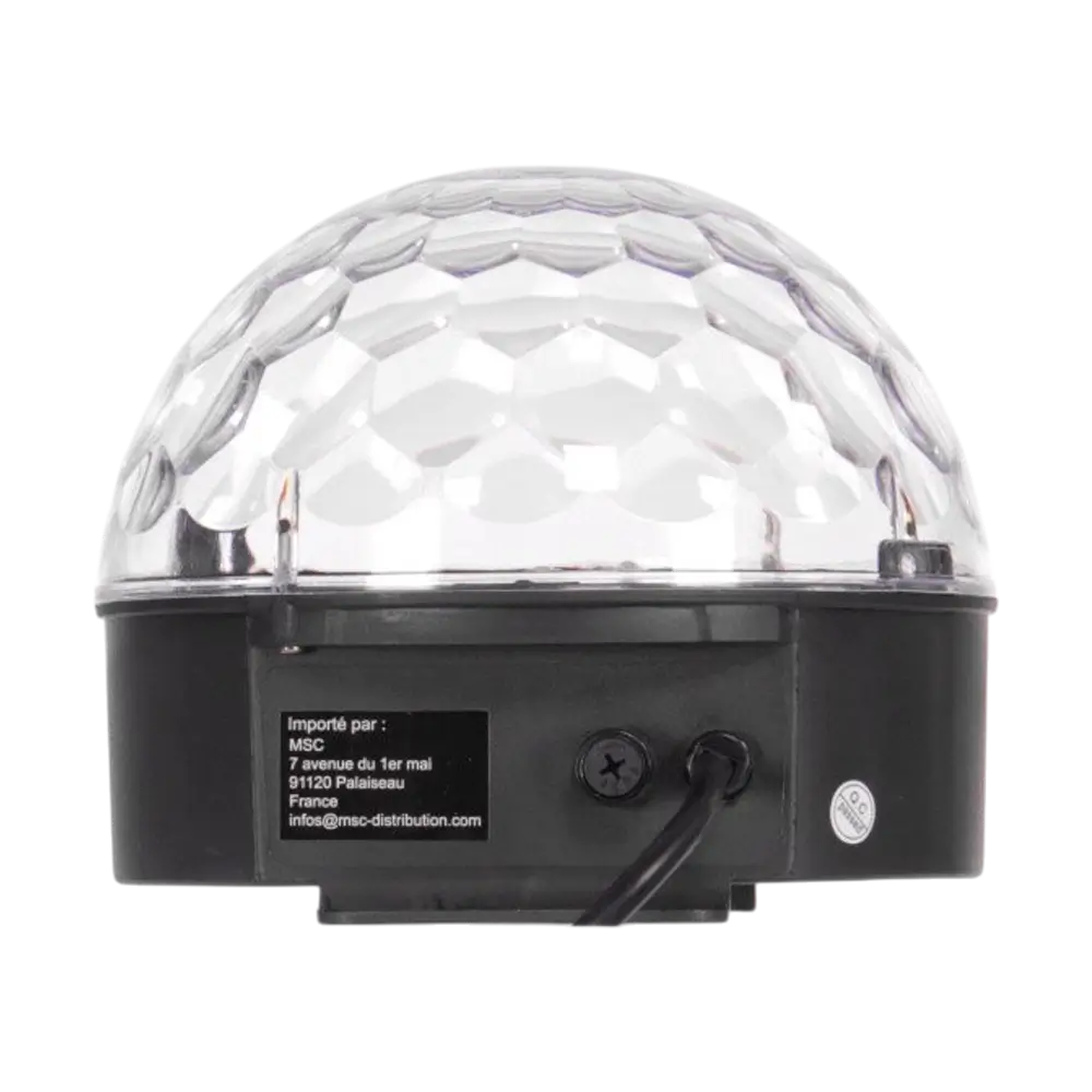 Juego de luces LED "Color Ball" - RGB 9W, 82 lentes, mando a distancia incluido