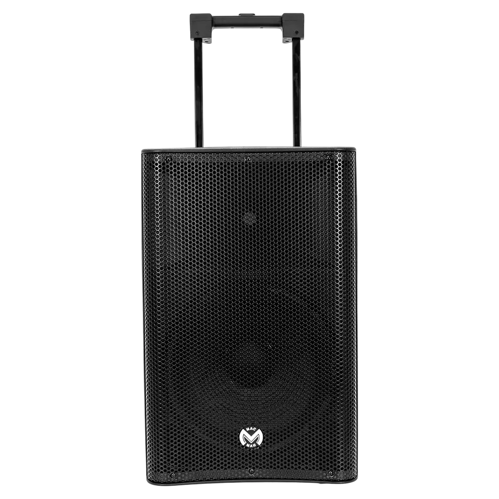 Altavoz portátil "Mobile Pro 15" Mac Mah – 600W, Bluetooth, 2 micrófonos UHF