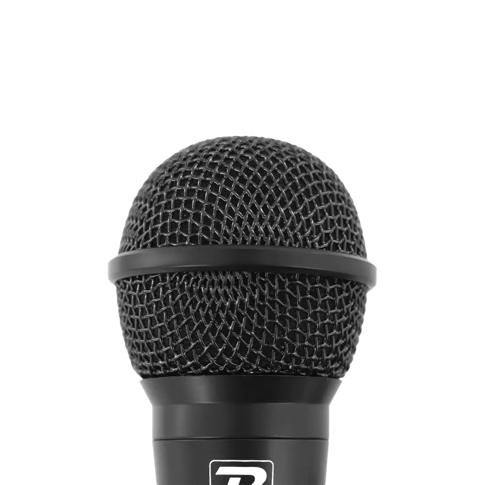 Micrófono dinámico "MIC10" - cardioide, cable de 3 m, miniconector + adaptador de 6,35 mm