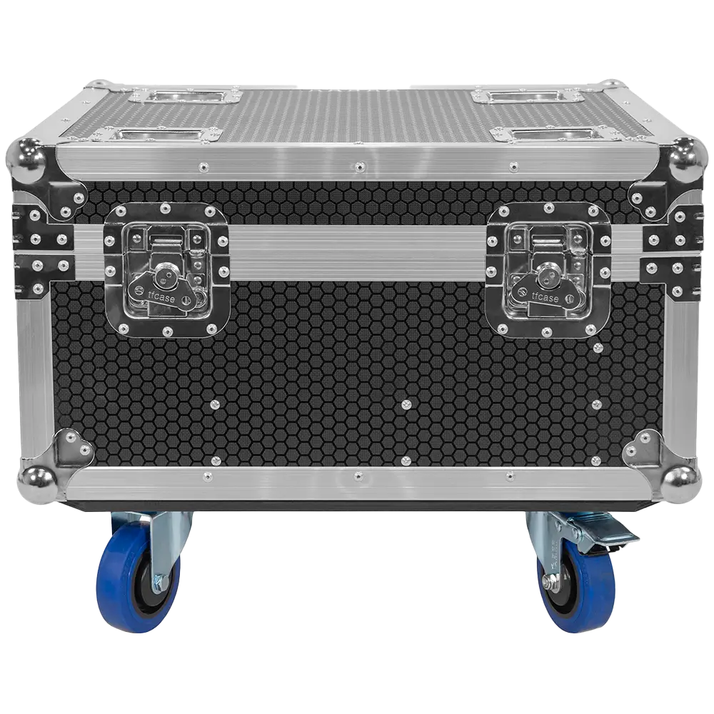 Proyectores LED "IZY Glow Set" Mac Mah – 6×15W RGBWA-UV, DMX inalámbrico, recargables