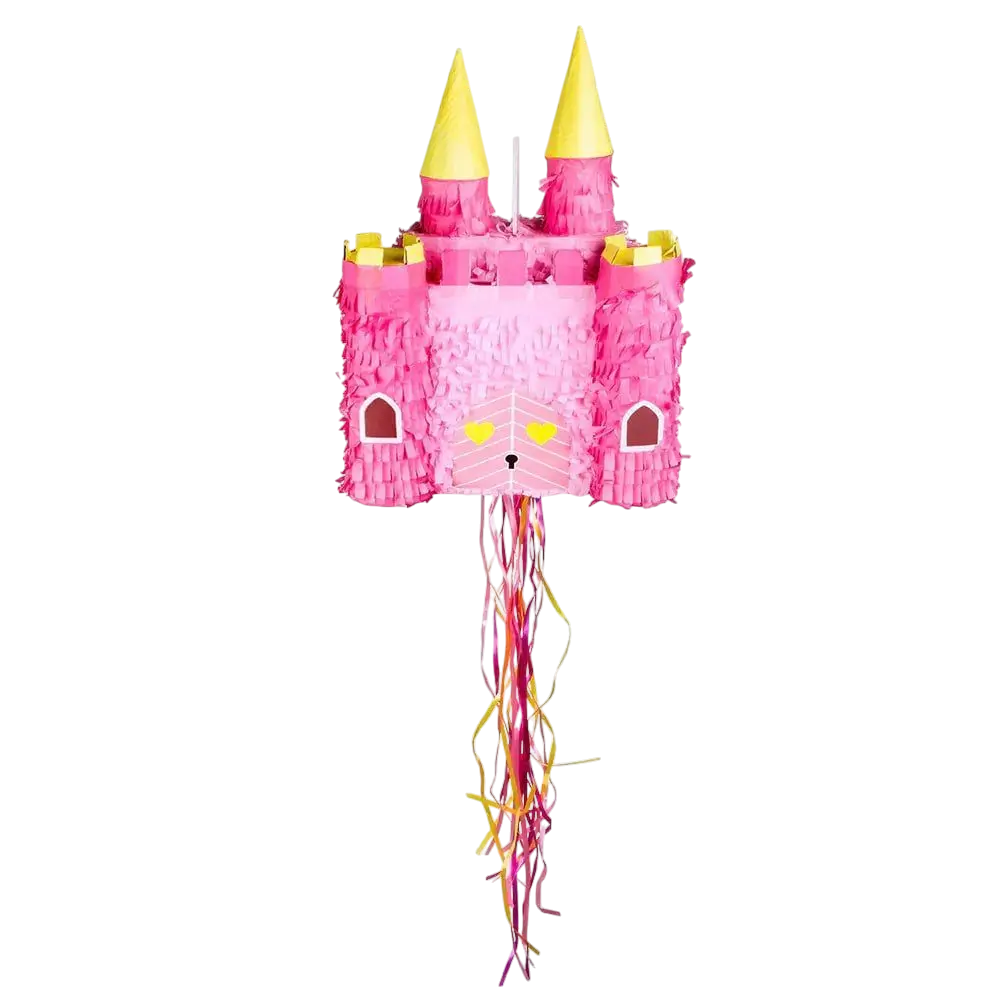 Piñata castillo princesa - Rosa 40 cm