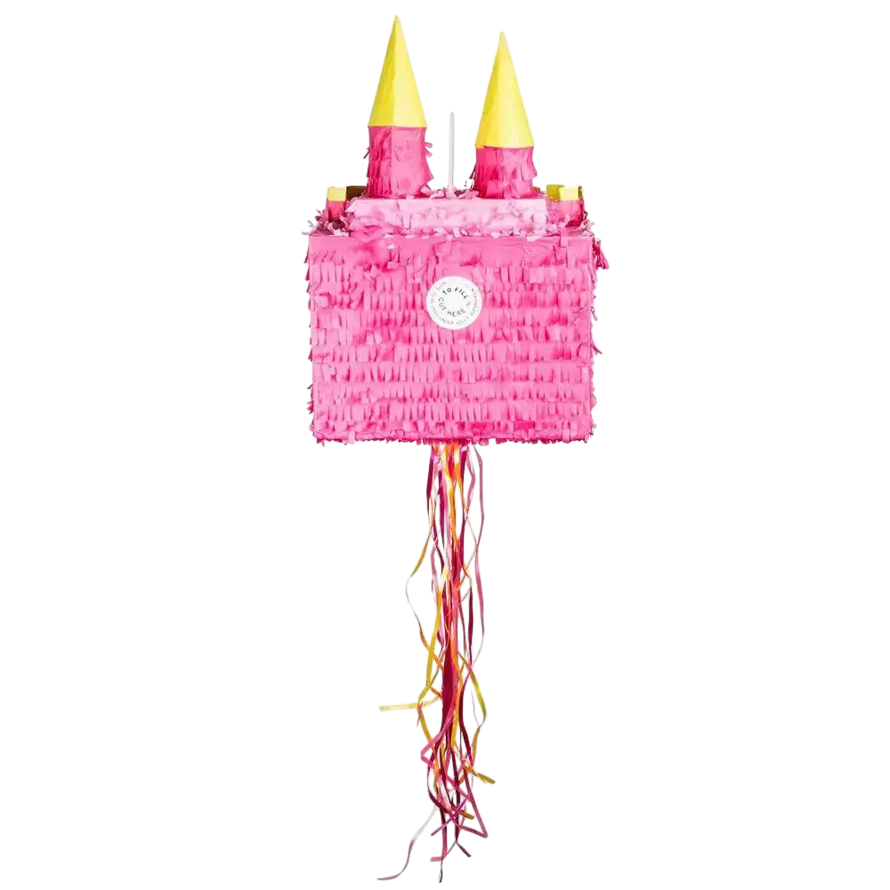 Piñata castillo princesa - Rosa 40 cm