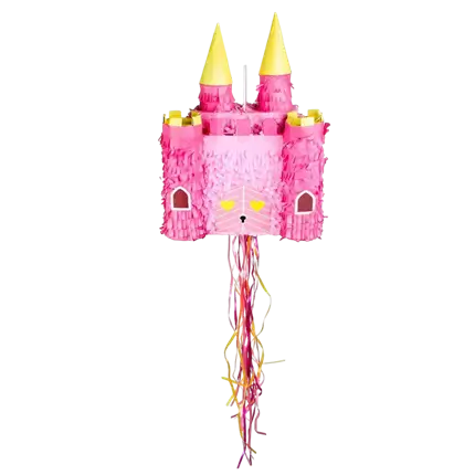 Piñata castillo princesa - Rosa 40 cm