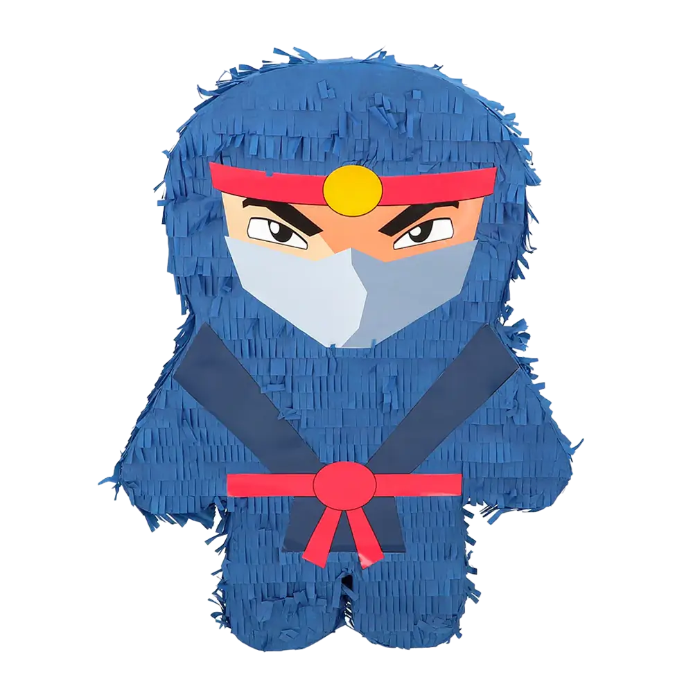 Piñata ninja golpeadora - 45 cm