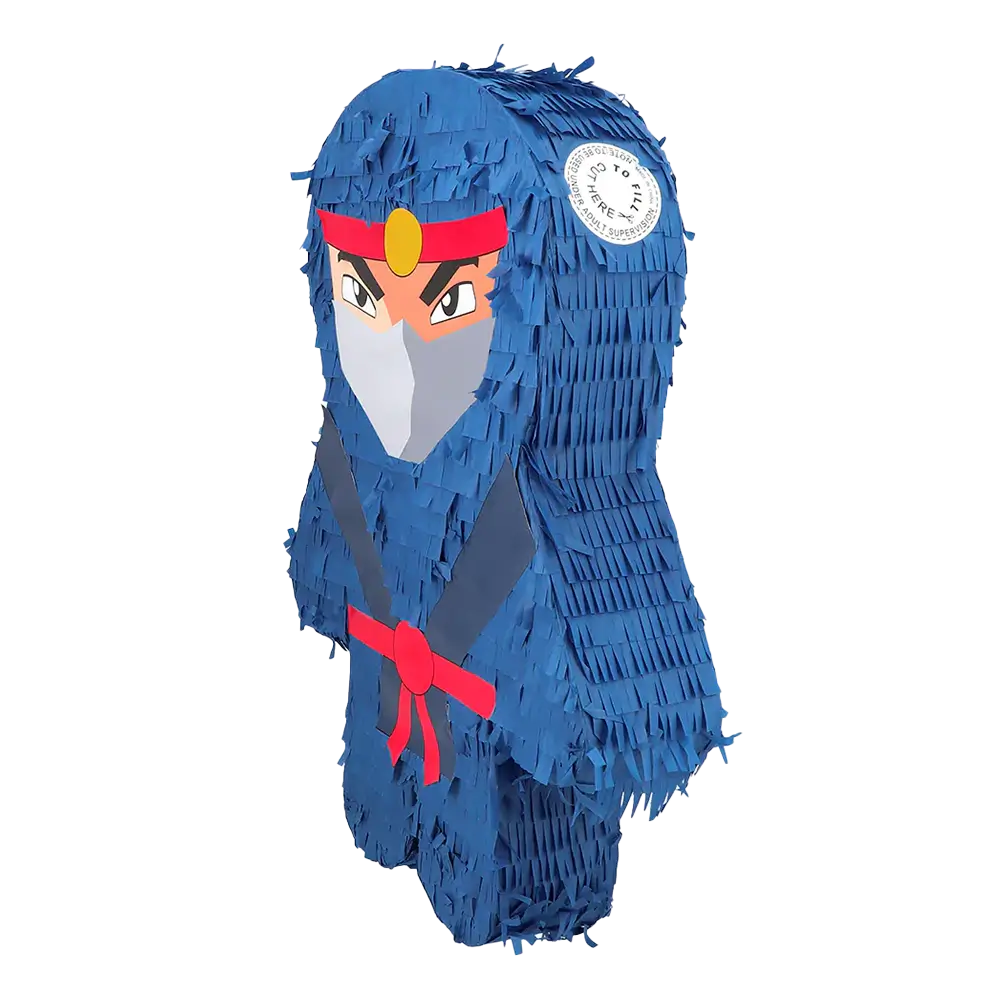 Piñata ninja golpeadora - 45 cm
