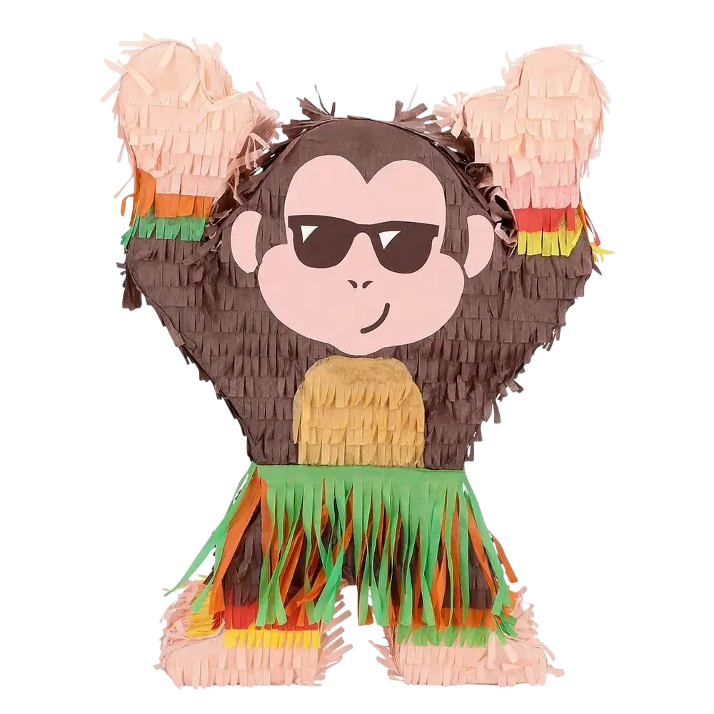 Mono piñata - Para golpear - 39,5 cm