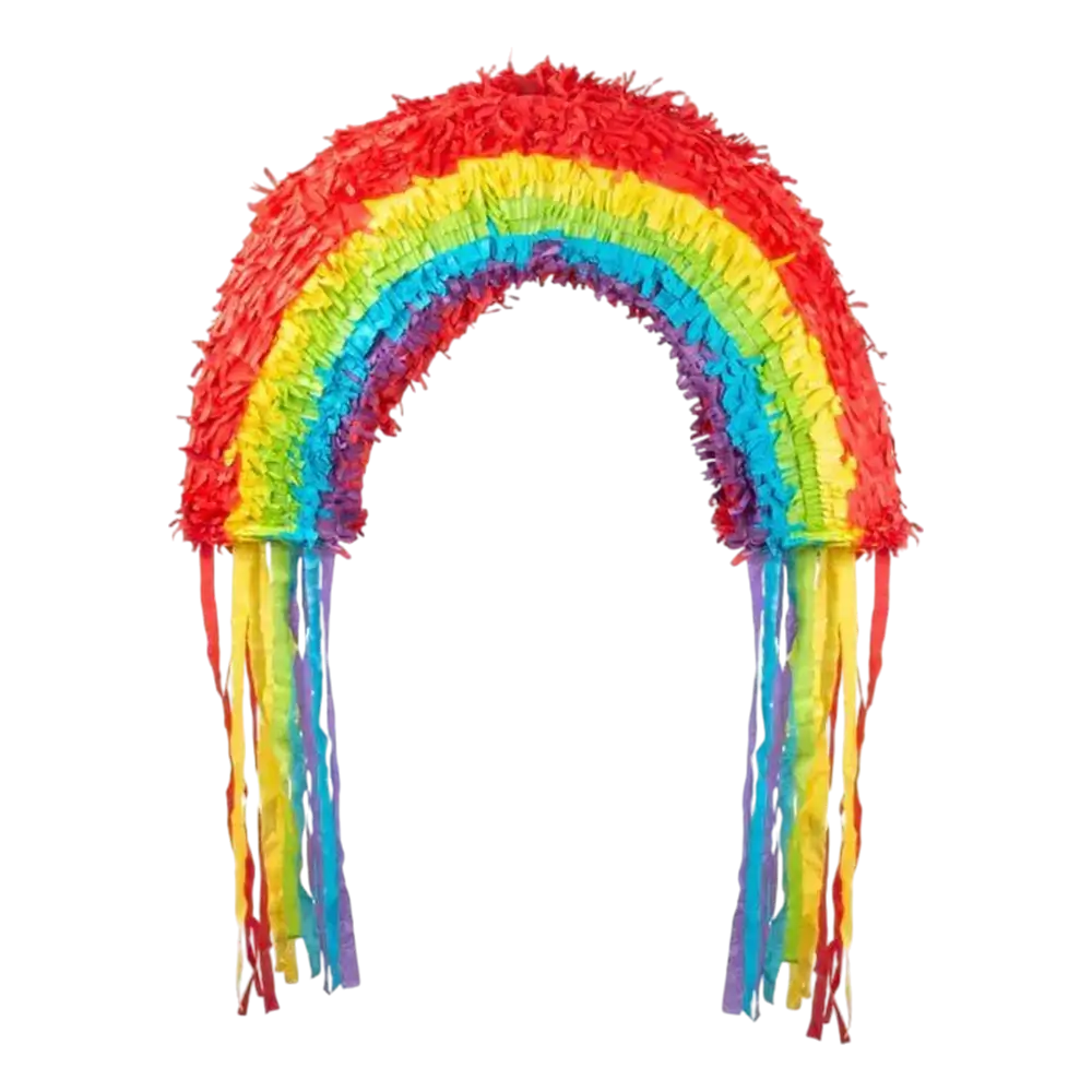 Piñata arco iris - 58 cm