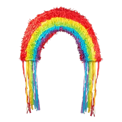 Piñata arco iris - 58 cm