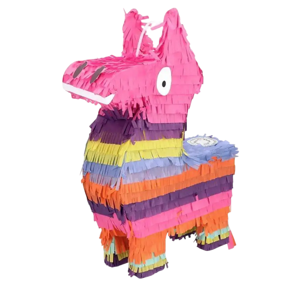 Piñata Lama (M) - Para golpear - 39 cm