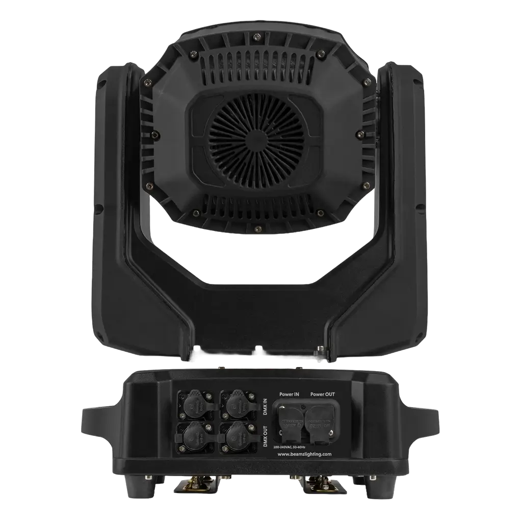 Juego de 2 proyectores "NEREID120W" - IP65 estancos con flight-case