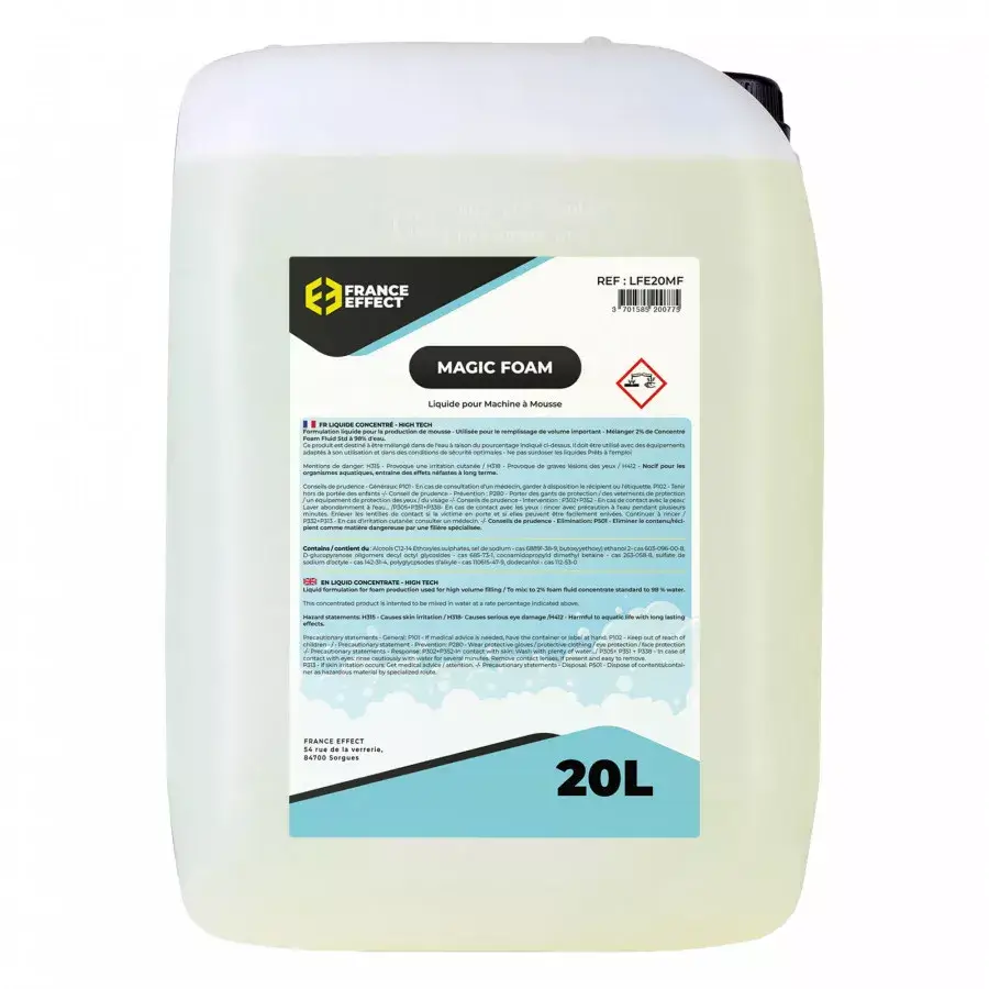 Líquido espumante - 20L - 2%