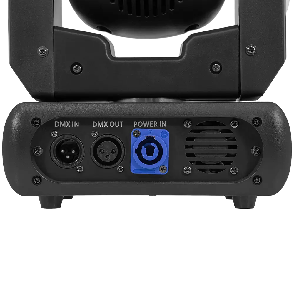 Cabezal de lavado LED profesional, "IZY 715 Zoom" - estroboscopio y DMX - Mac Mah