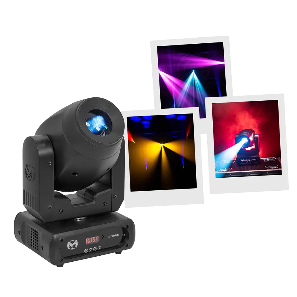 IZY 80 Spot 80W haz 10° con gobos y prisma - Mac Mah
