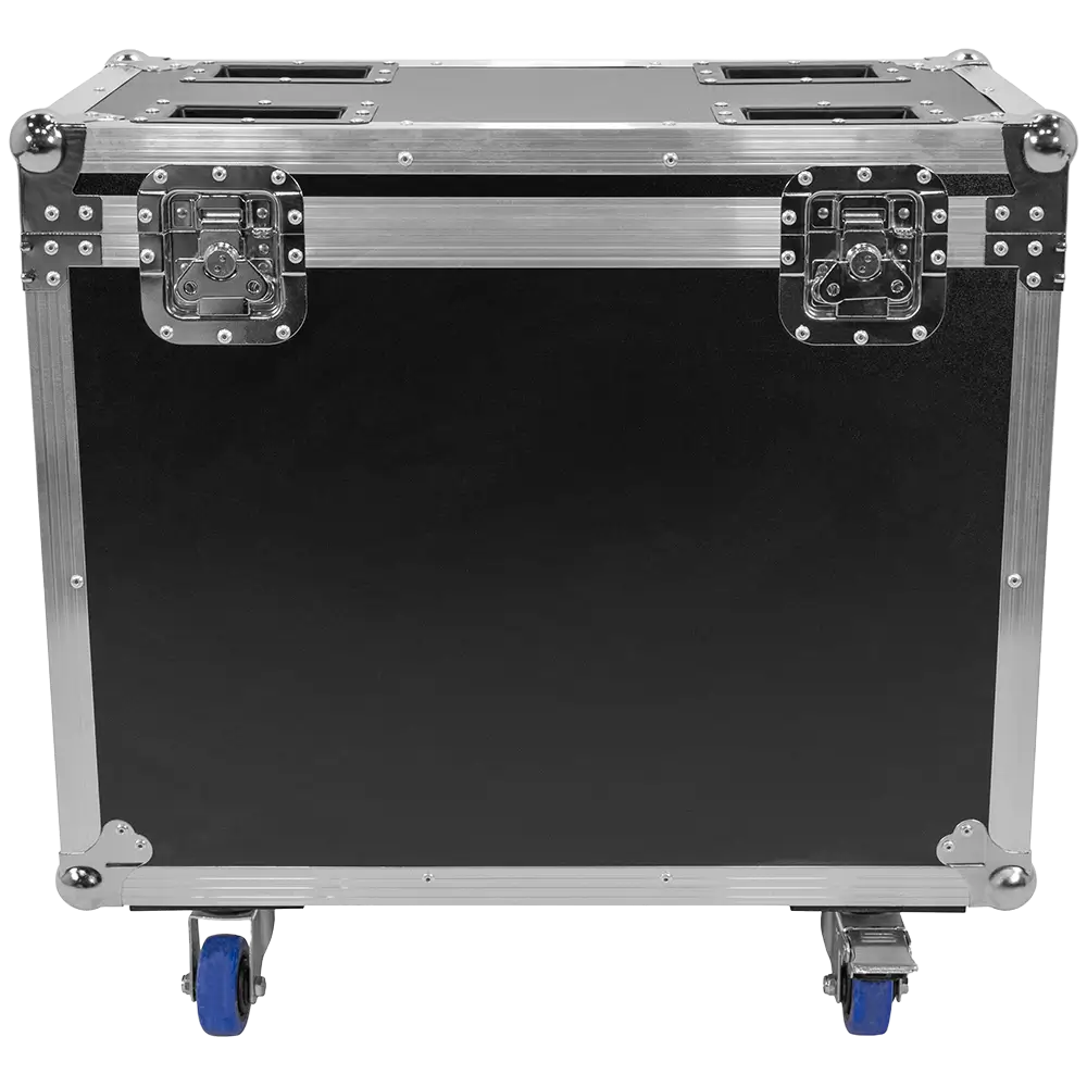 Lote de 2 híbridos "Aurora 150 BSW" haz + spot + wash con flight case - Mac Mah