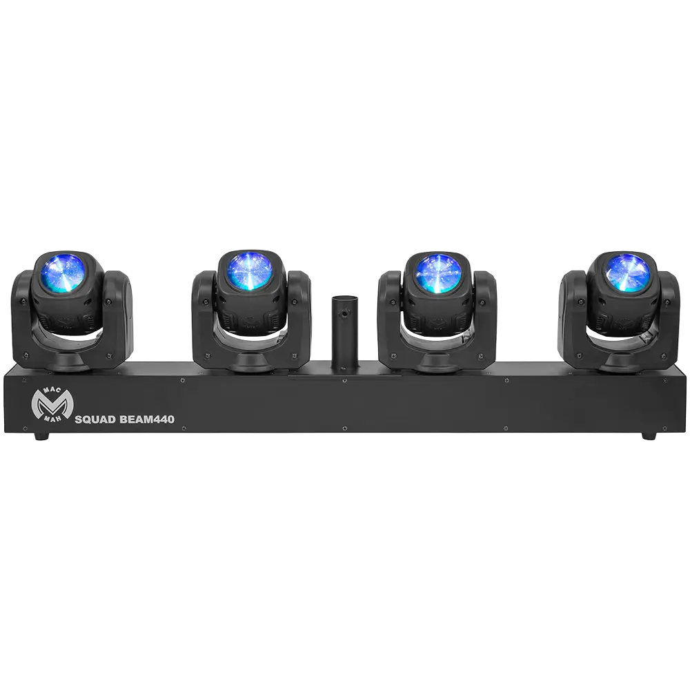 Efecto haz LED "Squad Beam 440" 4 cabezas 40 W 2,5° haz - Mac Mah