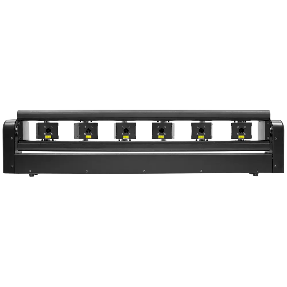 Barra láser pro "Laser Bar 6X1000RGB" 6×1000 mW RGB motorizada - Evolite