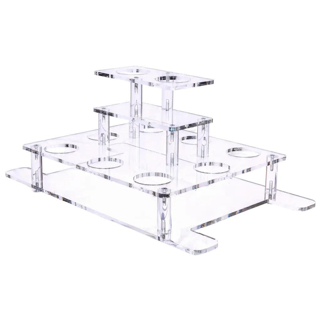 VIP 10-Bottle Pyramid Show Display | By Sparklers®.