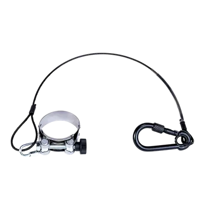 Eslinga de seguridad certificada para pistola eléctrica de confeti