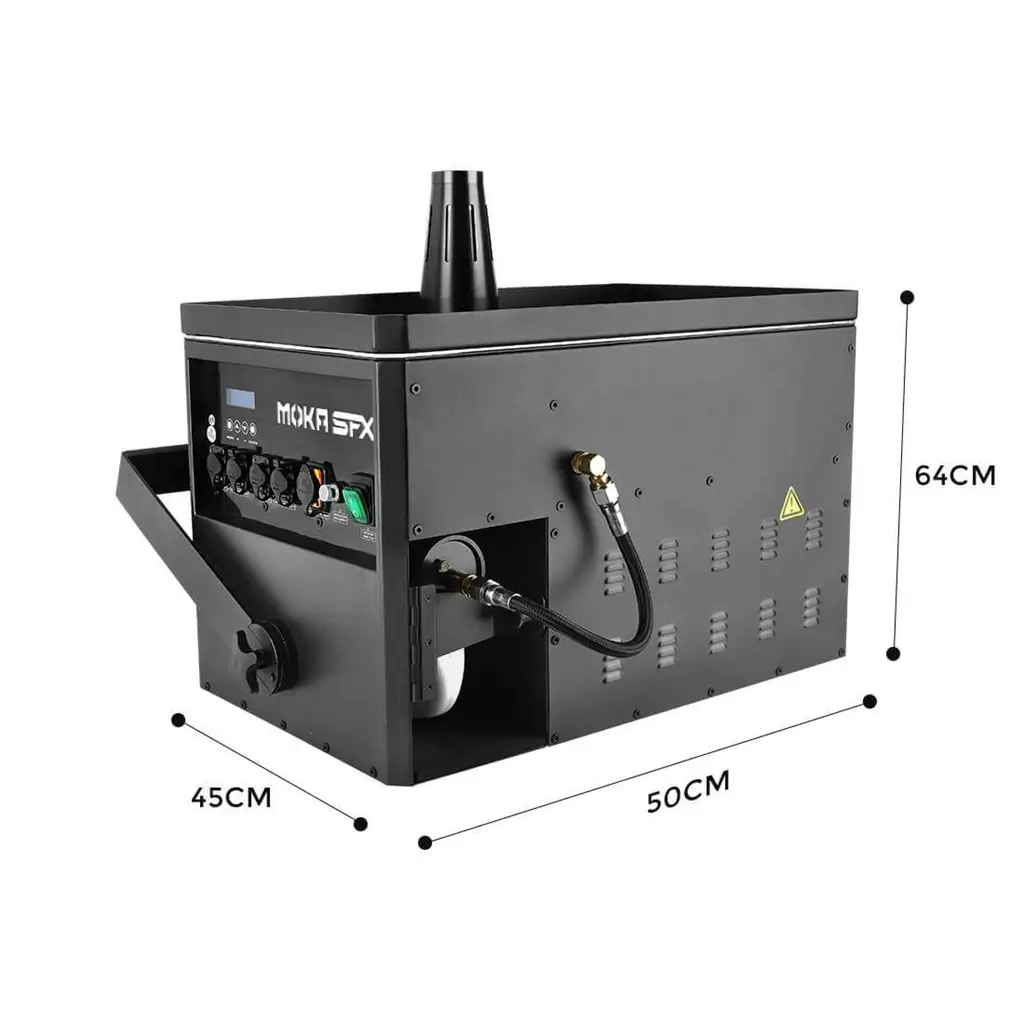 X20 SMOKE JET - Máquina de efecto CO2 + LED