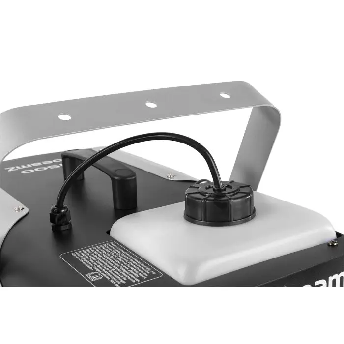 Máquina de humo BEAMZ S1500 con DMX - 1500W + Mando a distancia con cable y temporizador