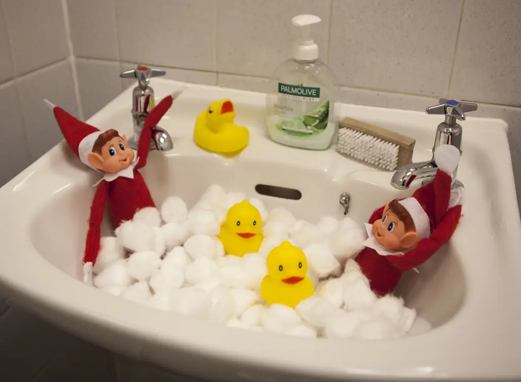 Duendes bromistas navideños para niños y niñas (Set de 2)