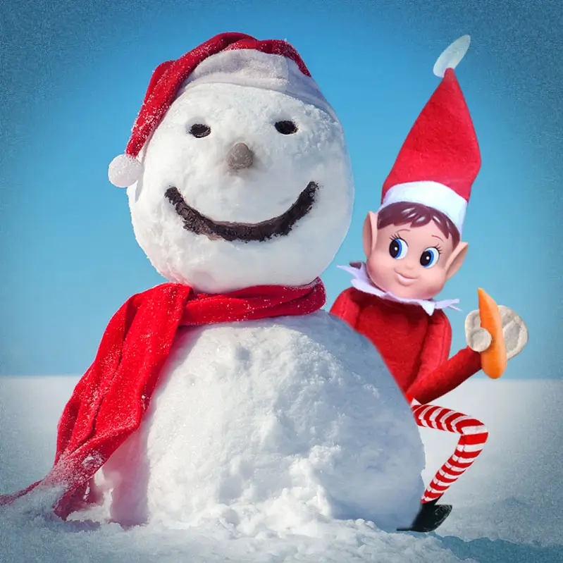 Duendes bromistas navideños para niños y niñas (Set de 2)