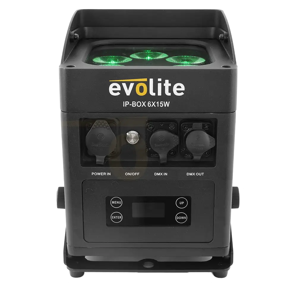 Proyector estanco Evolite IP-Box 6×15W - LED a pilas IP65