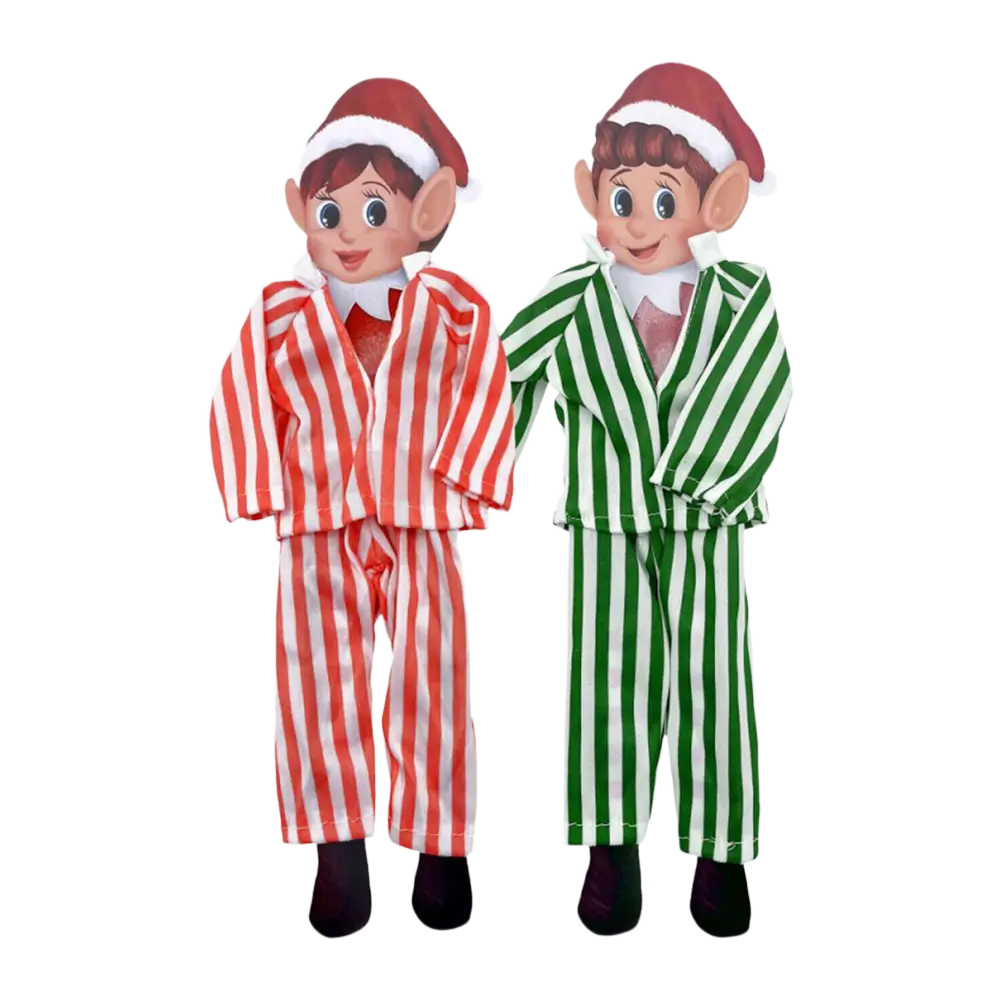 Disfraz de duende bromista "Pijama" (lote de 2)