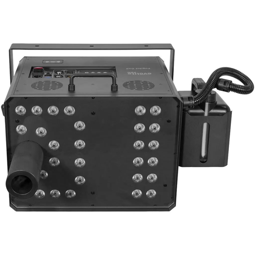 Máquina de niebla de CO2 - Pro Fogjet CO2 Evolite - Chorro potente y control DMX