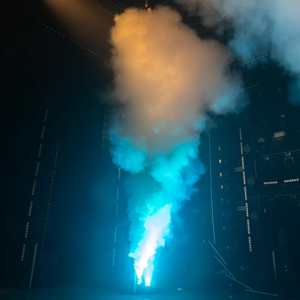 Máquina de niebla de CO2 para exteriores - Pro Fogjet CO2 IP Evolite - Chorro potente y DMX (IP54)