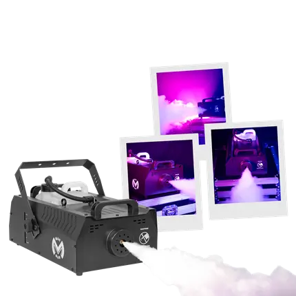 Máquina de niebla de 2000 W - Mac Fog 2000 Mac Mah - Chorro potente y control DMX