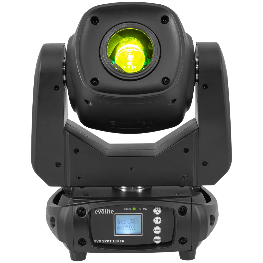 Proyector 100 W - Evo Spot 100 CR Evolite - LED multicolor y control DMX