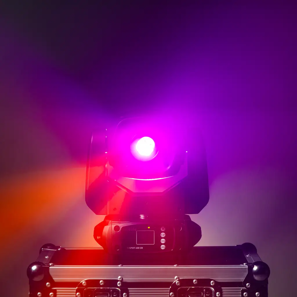 Proyector 100 W - Evo Spot 100 CR Evolite - LED multicolor y control DMX