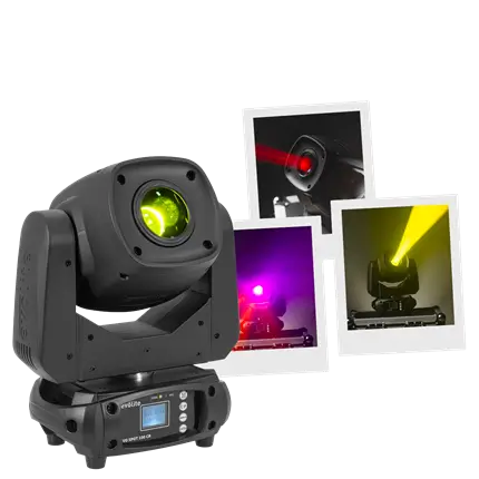 Proyector 100 W - Evo Spot 100 CR Evolite - LED multicolor y control DMX