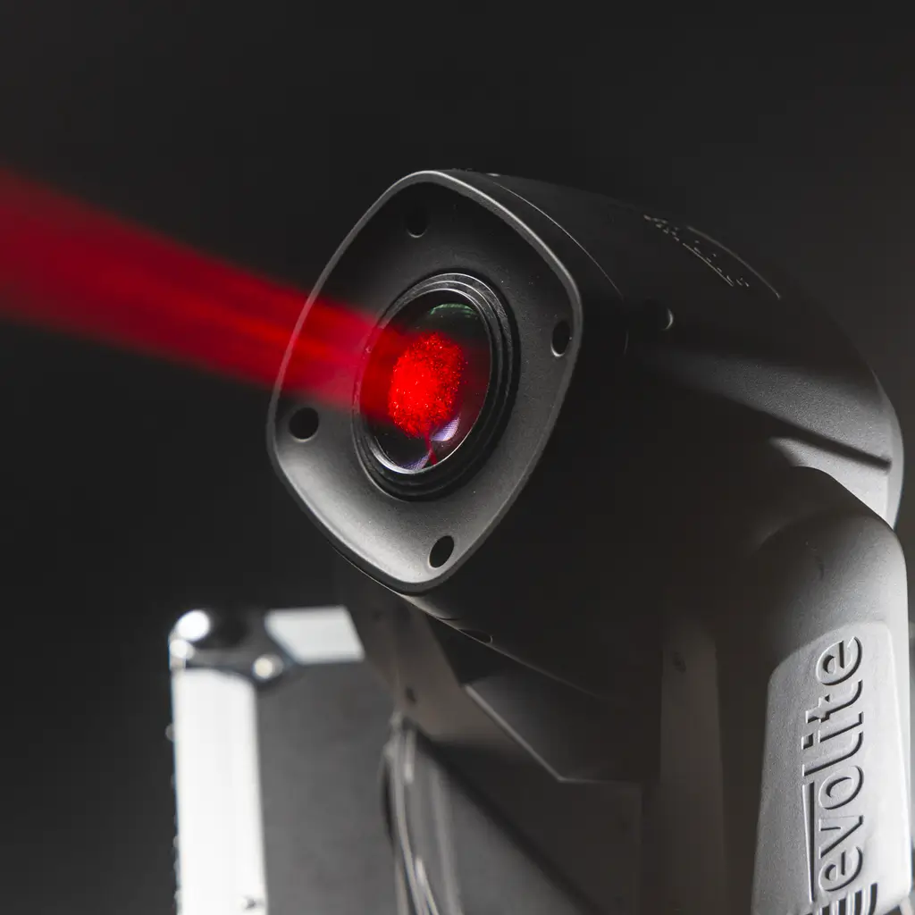 Pack 2 focos 100 W en flight case - Evo Spot 100 CR Set Evolite - LED multicolor y control DMX