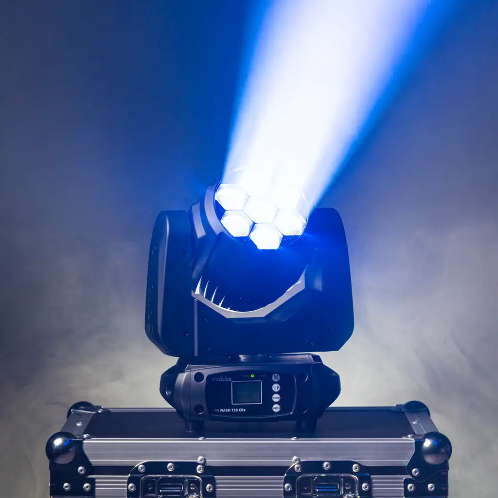Foco Wash 725 W - Evo Wash 725 CRz Evolite - LED multicolor y control DMX