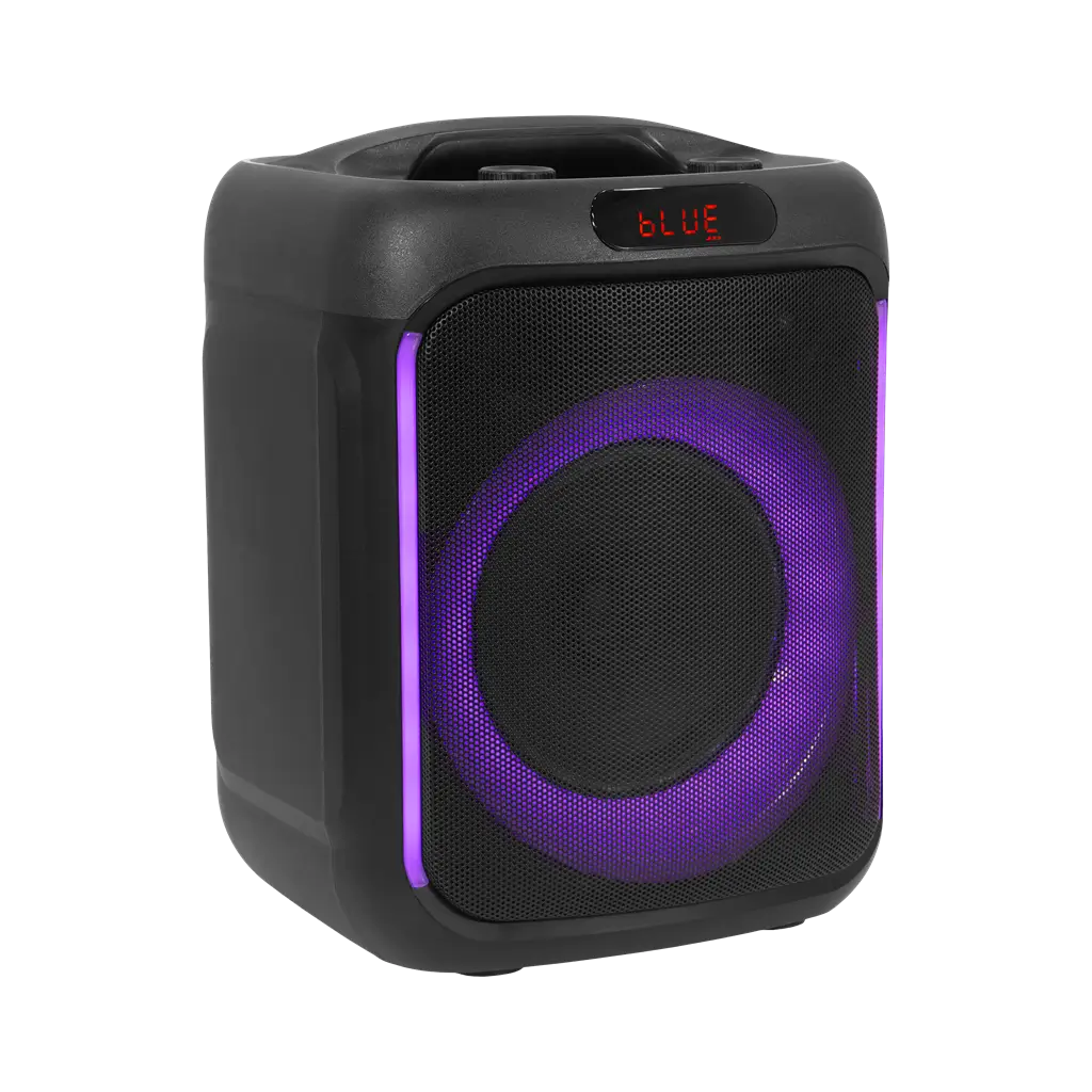 Altavoz portátil - Cube 200 BoomTone DJ - Bluetooth 5.0, batería integrada e iluminación LED