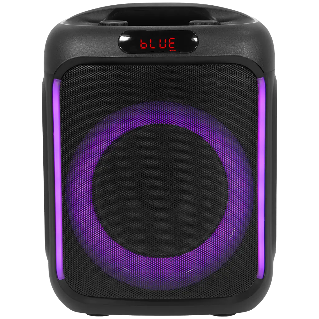 Altavoz portátil - Cube 200 BoomTone DJ - Bluetooth 5.0, batería integrada e iluminación LED
