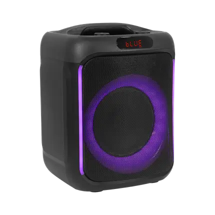 Altavoz portátil - Cube 200 BoomTone DJ - Bluetooth 5.0, batería integrada e iluminación LED