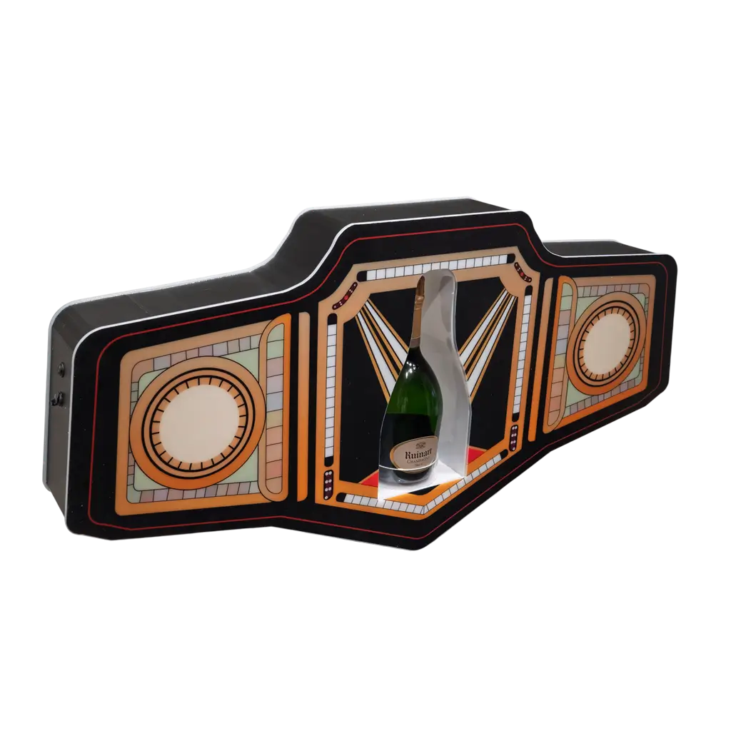 Rituel de service "Boxe" - Expositor de botellas VIP iluminado | By Sparklers